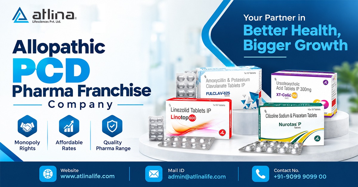 Allopathic PCD Pharma Franchise Company in India